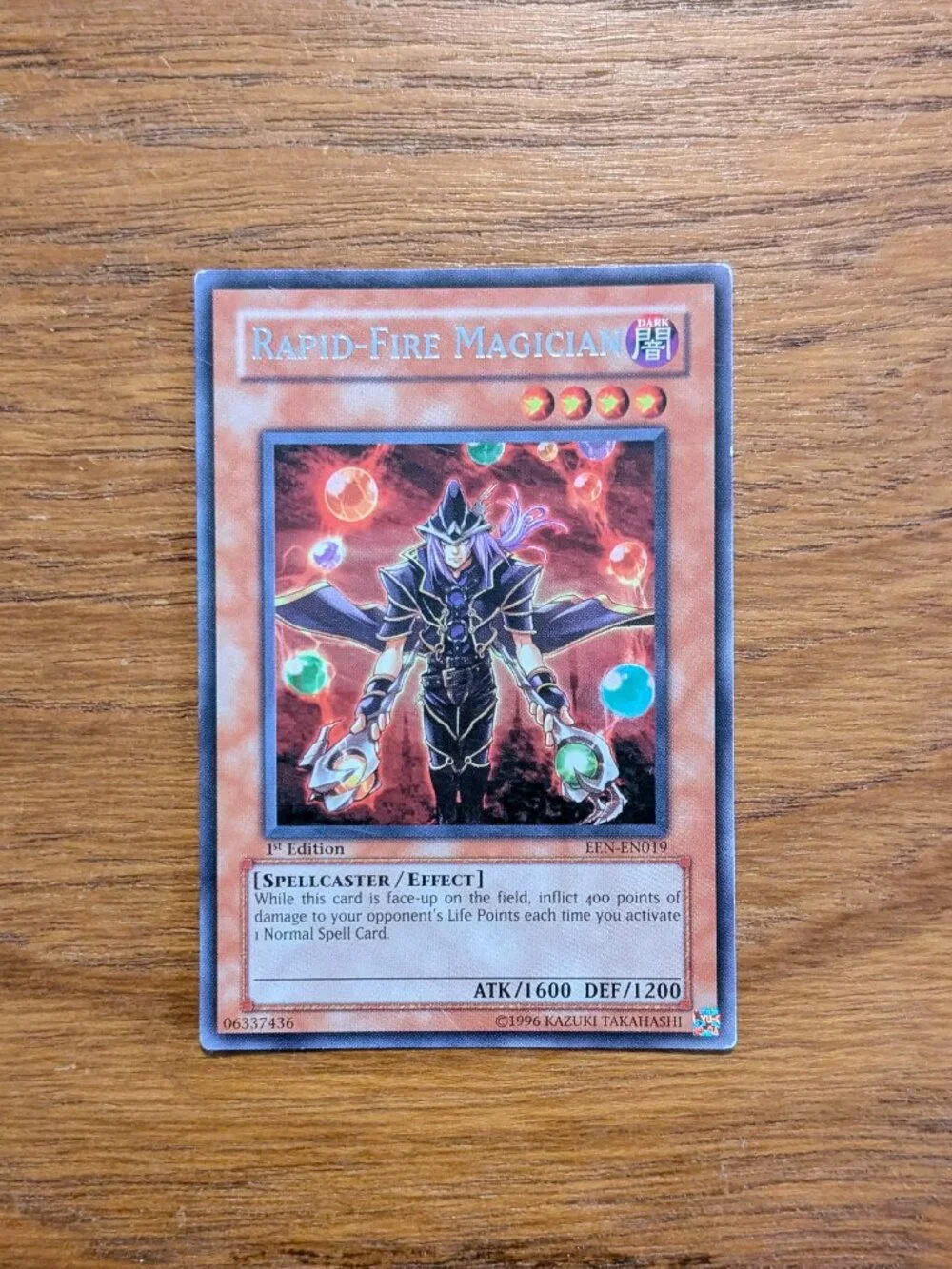 Yu-Gi-Oh! Rapid-Fire Magician - EEN-EN019 - Super Rare - 1st Edition - NM/LP